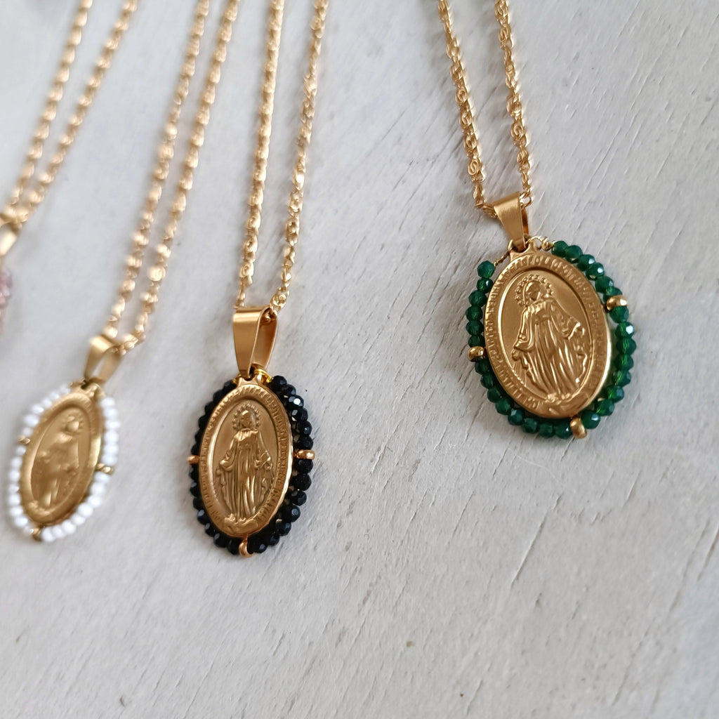 Collar medalla Virgen "La Milagrosa" - A Tu Bola Donostia